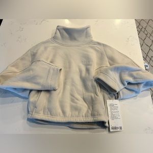 Lululemon looped fleece funnel neck